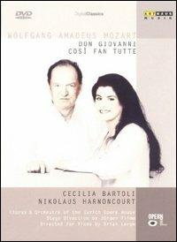 Wolfgang Amadeus Mozart. Così fan tutte - Don Giovanni (4 DVD) - DVD di Cecilia Bartoli,Wolfgang Amadeus Mozart,Nikolaus Harnoncourt