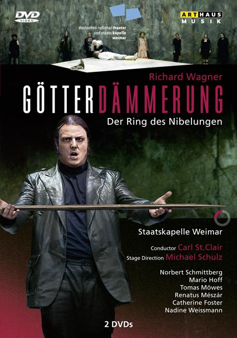 Richard Wagner. Götterdämmerung. Il crepuscolo degli dei (2 DVD) - DVD di Richard Wagner