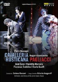 Pietro Mascagni. Cavalleria rusticana - Ruggero Leoncavallo. Pagliacci (DVD) - DVD di Pietro Mascagni,Ruggero Leoncavallo,José Cura