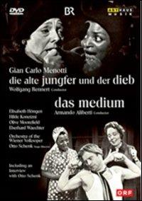 Gian Carlo Menotti. The Medium, The old Man and the Thief (DVD) - DVD di Giancarlo Menotti,Elisabeth Höngen