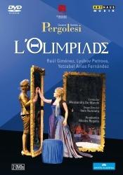 Giovanni Battista Pergolesi.L'olimpiade (2 DVD) - DVD di Giovanni Battista Pergolesi,Alessandro De Marchi