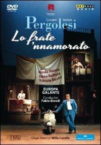 Giovanni Battista Pergolesi. Lo frate 'nnamorato (2 DVD) - DVD di Giovanni Battista Pergolesi,Fabio Biondi,Nicola Alaimo