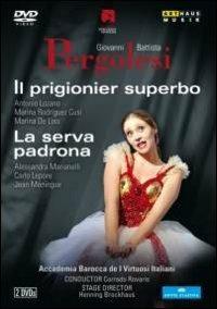 Giovanni Battista Pergolesi. Il prigionier superbo - La serva padrona (2 DVD) - DVD