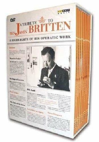 A Tribute to Benjamin Britten (8 DVD) - DVD di Benjamin Britten,Thomas Allen,Steuart Bedford,David Atherton