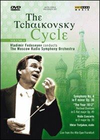 The Tchaikovsky Cycle Vol. 4. Symphony No. 4 - Violin Concerto (DVD) - DVD di Pyotr Ilyich Tchaikovsky,Vladimir Fedoseyev