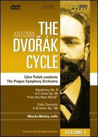 Antonin Dvorak. The Dvorak Cycle. Vol. 4 (DVD) - DVD di Antonin Dvorak,Mischa Maisky,Libor Pesek,Orchestra Sinfonica di Praga