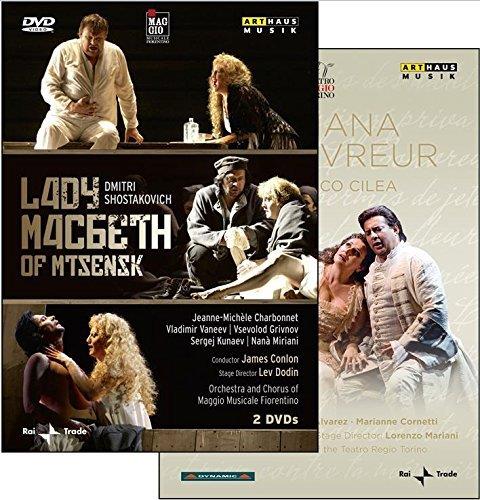 Dmitri Shostakovich / Francesco Cilea - Lady Macbeth Of Mtsensk / Adriana Lecouvreur (3 Dvd) - DVD