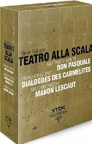 Opera Exclusive. Teatro alla Scala (3 DVD) - DVD di Gaetano Donizetti,José Cura,Ferruccio Furlanetto,Nuccia Focile,Gianluigi Gelmetti