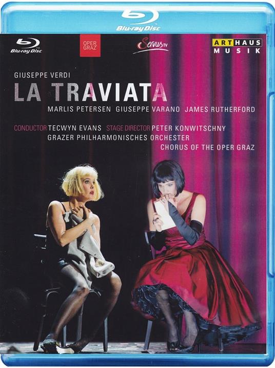 Giuseppe Verdi. La Traviata (Blu-ray) - Blu-ray di Giuseppe Verdi,Marlis Petersen