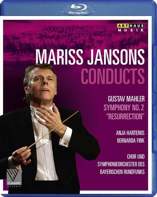 Mariss Jansons conducts Mahler. Symphony No. 2 (Blu-ray) - Blu-ray di Gustav Mahler,Mariss Jansons,Bernarda Fink,Anja Harteros