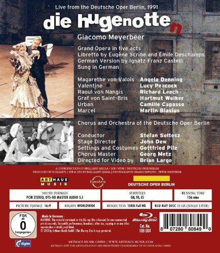 Giacomo Meyerbeer. Gli Ugonotti. Les Huguenots (Blu-ray) - Blu-ray di Giacomo Meyerbeer,Stefan Soltesz - 2