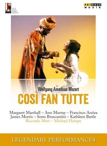Wolfgang Amadeus Mozart. Così fan tutte (2 DVD) - DVD di Wolfgang Amadeus Mozart,Riccardo Muti,Francisco Araiza,Margaret Marshall,Ann Murray