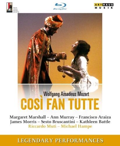 Wolfgang Amadeus Mozart. Così fan tutte (2 Blu-ray) - Blu-ray di Wolfgang Amadeus Mozart,Riccardo Muti,Francisco Araiza,Margaret Marshall,Ann Murray