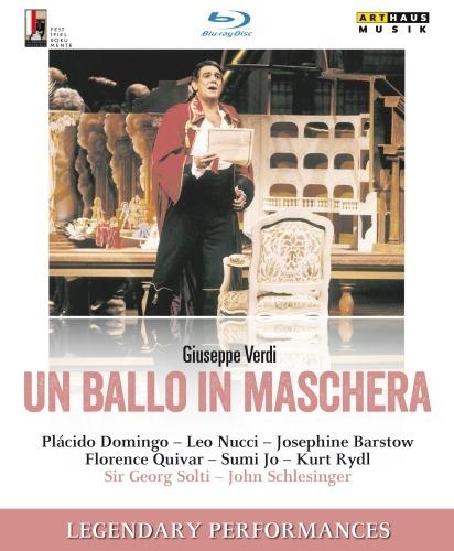 Verdi. Un ballo in maschera (Blu-ray) - Blu-ray di Placido Domingo,Leo Nucci,Josephine Barstow,Giuseppe Verdi,Georg Solti