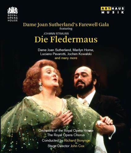 Johann Strauss. Dame Joan Sutherland's Farewell Gala - Il Pipistrello (Blu-ray) - Blu-ray di Johann Strauss