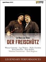 Carl Maria Von Weber. Der Freischütz. Il Franco Cacciatore (DVD) - DVD di Carl Maria Von Weber,Nikolaus Harnoncourt