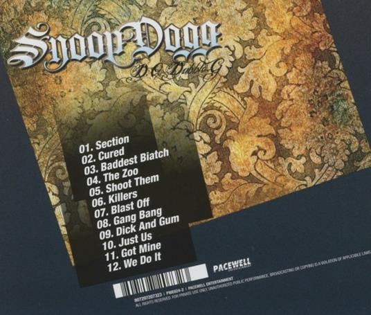 D.O. Dubble. G - CD Audio di Snoop Dogg - 2