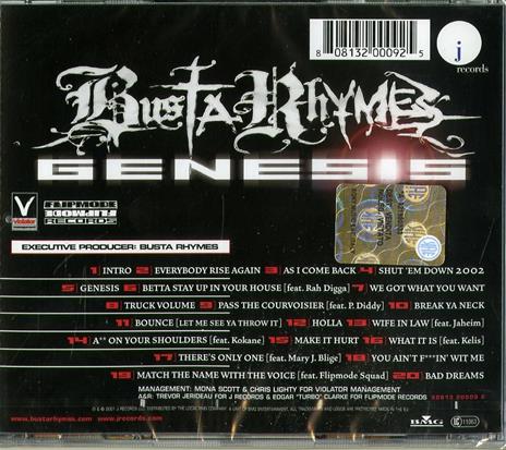 Genesis - CD Audio di Busta Rhymes - 2