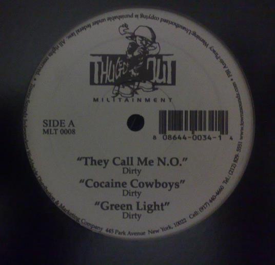 They Call Me N.O / Cocaine Cowboys / Green Light - Vinile LP