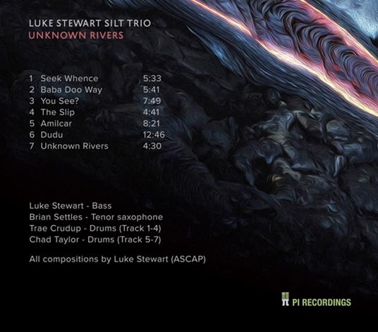 Unknown Rivers - CD Audio di Luke Stewart,Silt Trio - 2