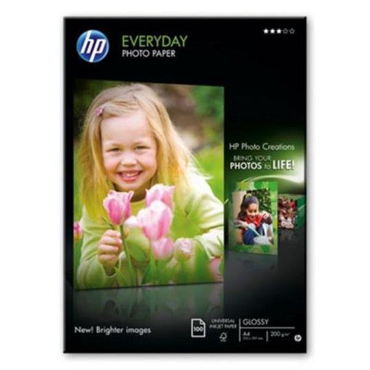 HP Q2510A carta fotografica Nero, Blu, Bianco A4 - 2