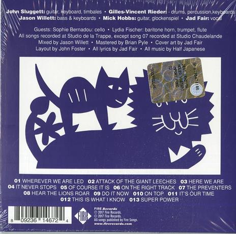 Hear the Lions Roar - CD Audio di Half Japanese - 2