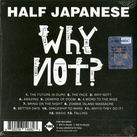Why Not? - CD Audio di Half Japanese - 2