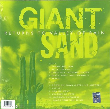 Returns to Valley of Rain - Vinile LP di Giant Sand - 2