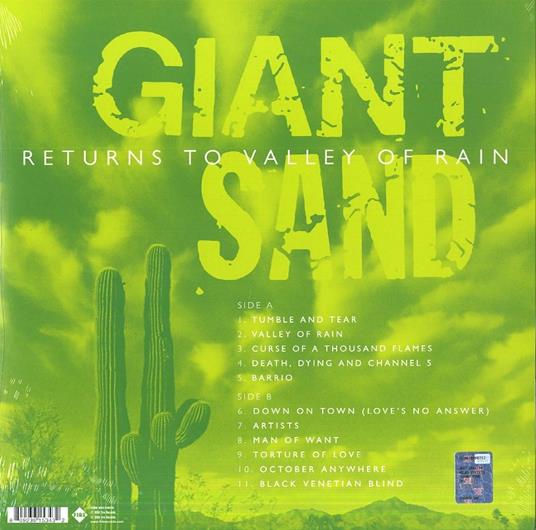 Returns to Valley of Rain (Coloured Vinyl) - Vinile LP di Giant Sand - 2