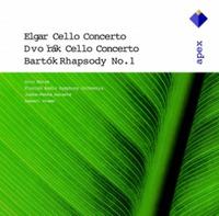 Concerto per violoncello / Concerto per violoncello / Rapsodia n.1 - CD Audio di Antonin Dvorak,Edward Elgar,Bela Bartok,Sakari Oramo,Jukka-Pekka Saraste