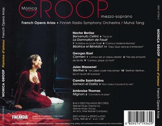 French Opera Arias - CD Audio di Monica Groop - 2