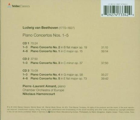 Concerti per Pianoforte Completi - CD Audio di Ludwig van Beethoven - 2