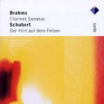 Sonate per clarinetto n.1, n.2 / Der Hirt auf dem Felsen - CD Audio di Johannes Brahms,Franz Schubert,Anna-Maija Korsimaa