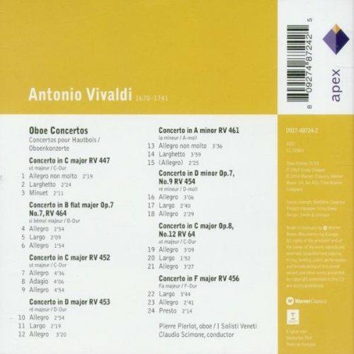 Concerti per oboe - CD Audio di Antonio Vivaldi,Claudio Scimone,Solisti Veneti,Pierre Pierlot - 2