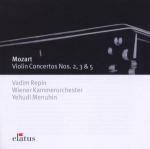 Concerti per violino n.2, n.3, n.5 - CD Audio di Wolfgang Amadeus Mozart,Yehudi Menuhin,Vadim Repin