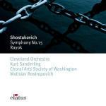 Sinfonia n.15 - Rayok - CD Audio di Dmitri Shostakovich,Cleveland Orchestra,Kurt Sanderling