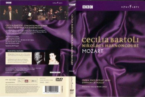 Cecilia Bartoli canta Mozart e Haydn (2 DVD) - DVD di Cecilia Bartoli,Franz Joseph Haydn,Wolfgang Amadeus Mozart,Nikolaus Harnoncourt,Concentus Musicus Wien - 2