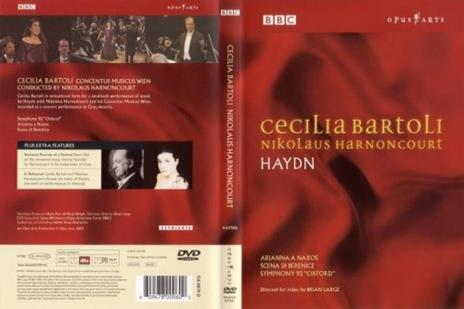 Cecilia Bartoli canta Mozart e Haydn (2 DVD) - DVD di Cecilia Bartoli,Franz Joseph Haydn,Wolfgang Amadeus Mozart,Nikolaus Harnoncourt,Concentus Musicus Wien - 3