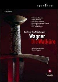 La Valchiria - Die Walküre (3 DVD) - DVD di Richard Wagner,Bertrand de Billy