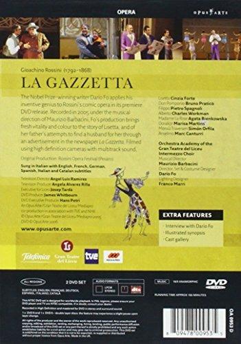 La gazzetta (2 DVD) - DVD di Gioachino Rossini - 2