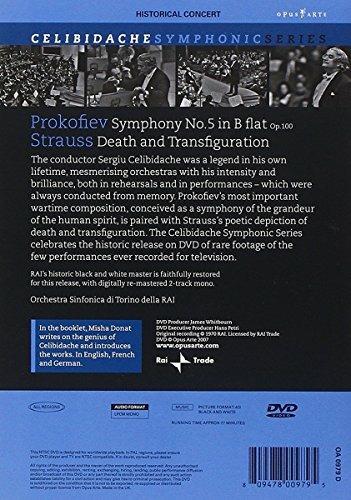 Sergiu Celibidache. Celibidache conducts Prokofiev and Strauss (DVD) - DVD di Sergiu Celibidache - 2