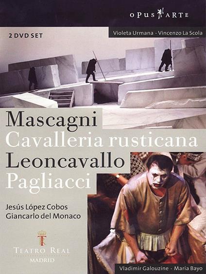 Mascagni, Cavalleria rusticana. Leoncavallo. Pagliacci (2 DVD) - DVD di Pietro Mascagni,Ruggero Leoncavallo,Maria Bayo