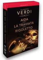Giuseppe Verdi. Aida, La Traviata, Rigoletto (3 DVD)