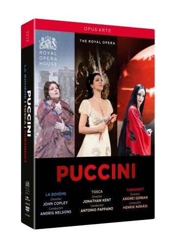Giacomo Puccini. Puccini Box Set: La Bohème, Tosca, Turandot (3 DVD) - DVD di Giacomo Puccini
