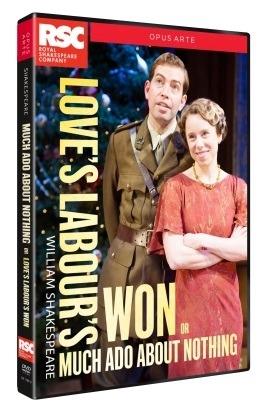 William Shakespeare. Love's Labours Won Or Much Ado About Nothing di Simon Godwin - DVD