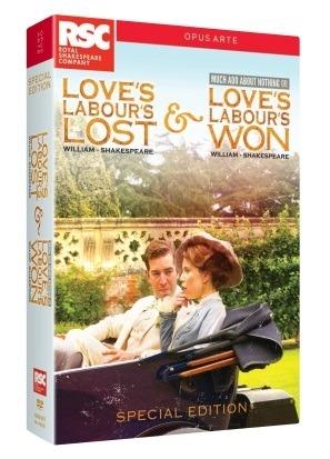 William Shakespeare. Love's Labour Lost & Loves Labour's Won (2 DVD) - DVD