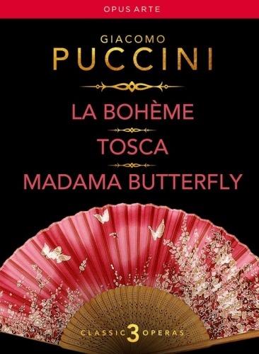 La Bohème, Tosca, Madama Butterfly (3 DVD) - DVD di Giacomo Puccini,Inva Mula