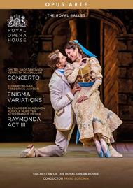 Royal Ballet: Concerto, Enigma Variations, Raymonda Act III (DVD)