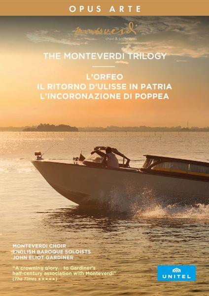 The Monteverdi Trilogy (DVD) - DVD di Claudio Monteverdi,English Baroque Orchestra,Monteverdi Choir