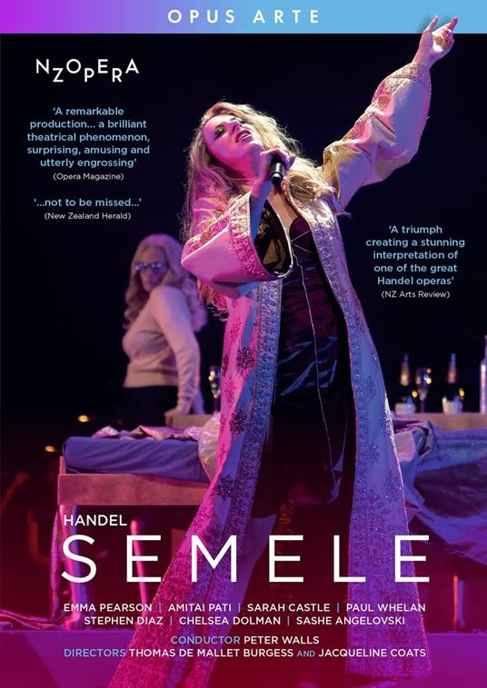 Semele (DVD) - DVD di Georg Friedrich Händel